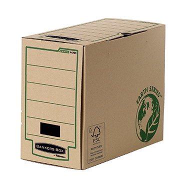 Bankers Box- Archivbox - Earth Series - 4470301 - 15 x 25 x 31,5 cm - braun