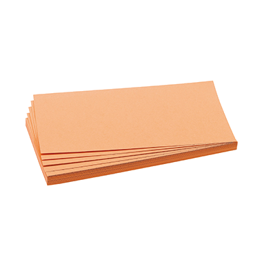 Franken Moderationskarte - UMZ - 1020 05 - orange - 500 St./Pack.