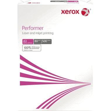 Xerox Kopierpapier - Performer - 003R90569 - DIN A3 - 80g - 500 Bl./Pack.