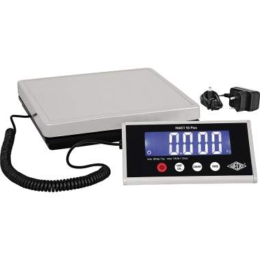 Wedo Digitalwaage Paket 50 Plus, 507605005, bis 50kg 