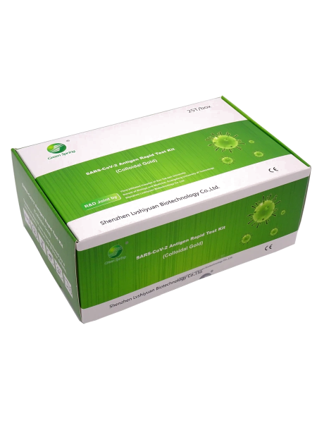 Greenspring - 4in1 Antigen - Schnelltest - Nasal, Nase-Rachen, Rachen,Speichel - nur für Fachpersonal