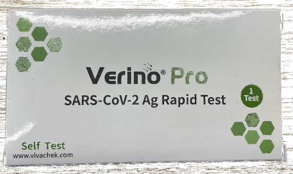 Verino - SARS-CoV-2 - Antigen Schnelltest - Nasal - Laientest - 1er - CE1434
