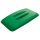 DURABLE Abfalleimer - DURABIN - 60 l - grau + Deckel grün
