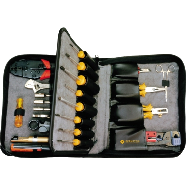 BERNSTEIN - Werkzeugtasche - Elektriker - 2701 - NETWORK - leer-  schwarz