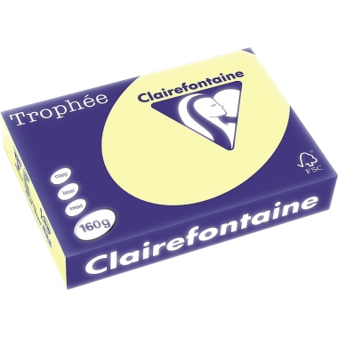 Clairefontaine Kopierpapier (2636C) - A4 - 160g - gelb - 250Bl.